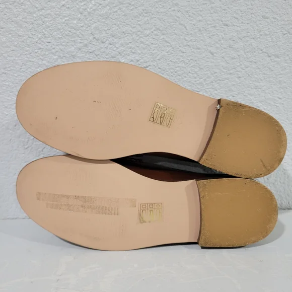 NWOT J. Crew Winona Brown Leather Loafers - Picture 4 of 8